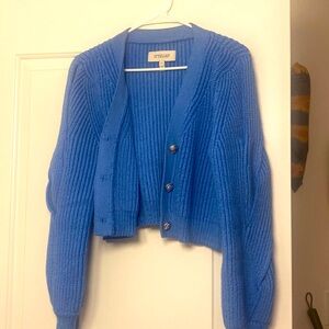 Derek Lam 10 Marcelyn Cut-out rib knit cardigan